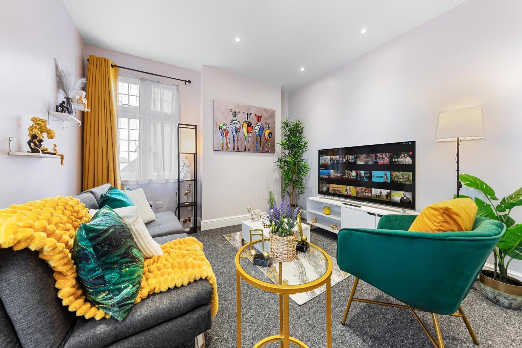 Elegant 2Br London Hideaway- King Bed, Sleeps 6 - Parking- Instant Book- 20 Percent Off Limited Time! Barnet Luaran gambar