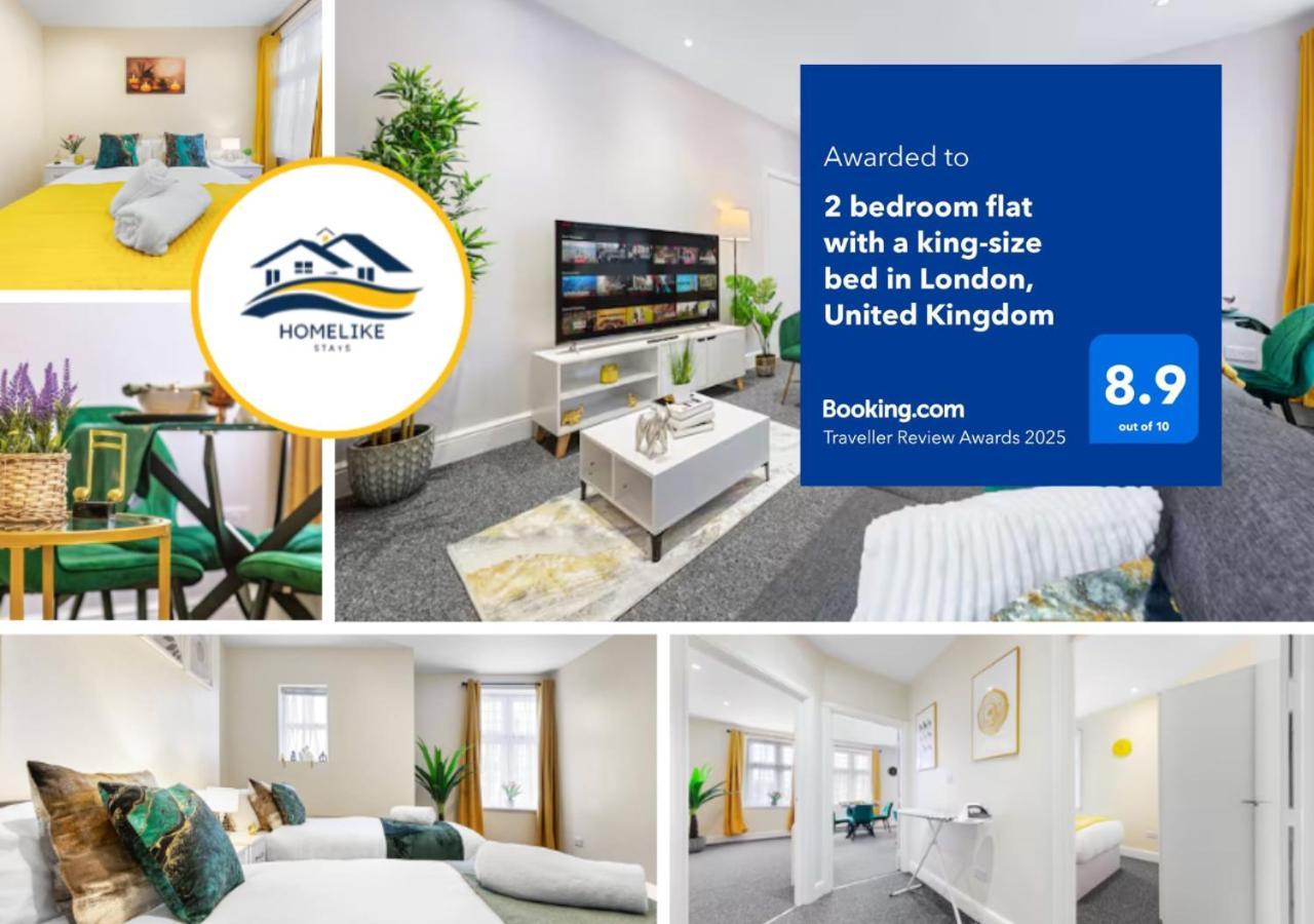 Elegant 2Br London Hideaway- King Bed, Sleeps 6 - Parking- Instant Book- 20 Percent Off Limited Time! Barnet Luaran gambar
